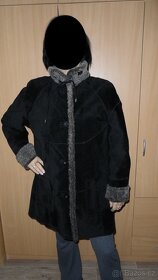 Dámský semišový kabát - 3