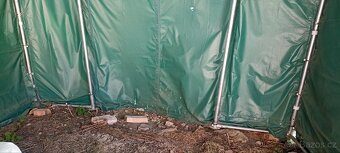 Skladový stan 4x6x2m, konstrukce zima - 3