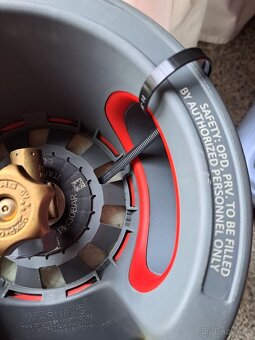 Plnitelná kompozitní lahev 10 kg AERI s OPD ventilem - 3