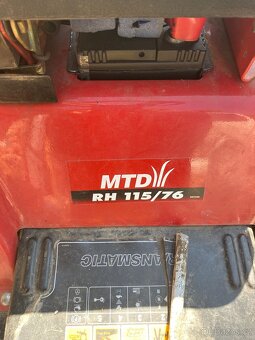 Prodám Traktůrek MTD RH 115/76 - 3