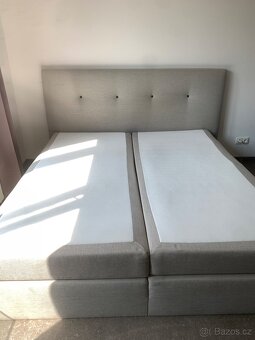 BOXSPRING postel 180x200, TOP STAV - 3
