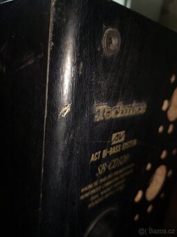 HiFi reprodebny TECHNICS SB-CD 320 - poškozené na ND - 3