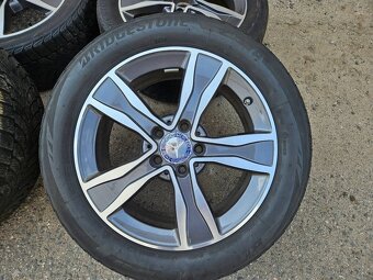 Zimní ALU kola originál Mercedes C – 5x112, 7Jx17 - 3