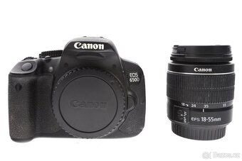 Zrcadlovka Canon 650D + 18-55mm + brašna - 3