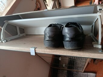 Výklopný botník 5-dvířkový se zrcadlem - 3