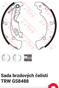 Zadní nové nepoužité pakny na Fiat a Lncia - 3