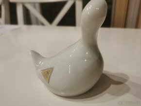 Porcelánová soška pelikána Royal Dux - 3