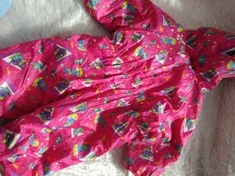 Zimní velmi teplá dívčí kombinéza velikost spíš 92. - 3