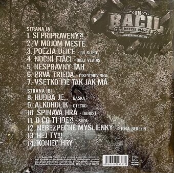 Bacil – Poézia ulice (Blue vinyl) LP - 3