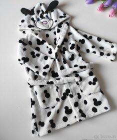 Krásný měkký dětský župan s ouškama - 3