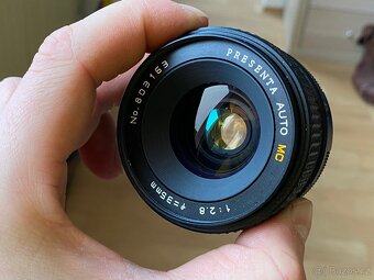 Objektiv Presenta auto 35mm f2.8 M42 - 3
