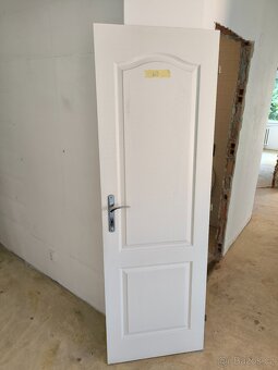 Bílé interiérové dveře falcové - 3