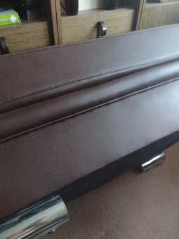 VELKÝ KOŽENÝ TABURET - 3