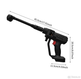 Ruční aku vysokotlaký čistič - 3