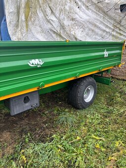 Návěs 5t, třístranný sklápěč, vlečka 5t - 3