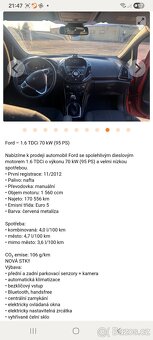 FORD B MAX 1,6 nafta - 3