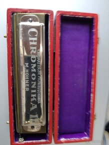Prodám foukací harmoniku Hohner Chromonika II - 3