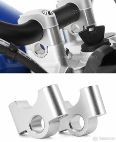 Zvýšení řídítek rovné nebo lomené na BMW moto - 3