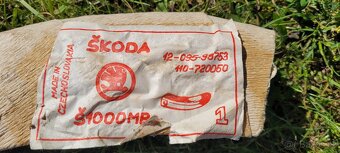 Přední chromový nárazník Škoda 1000MB - 3