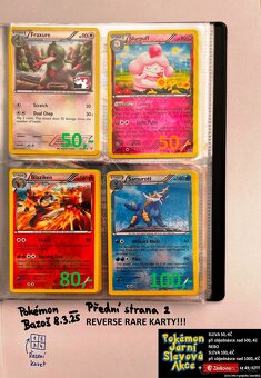 Kusové karty TCG Pokémon STARÉ 5-10LET (ORIGINÁL) - 3