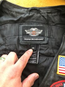 Velmi zajímavá vesta Harley Davidson - 3