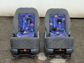 Zadní sedačky s integrovanou dětskou, Galaxy, Sharan a Seat - 3