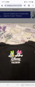 Fracomina tricko disney sedne xs,s - 3