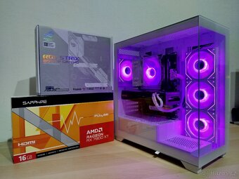 Herní PC RYZEN 9 5900X,RX 7800XT 16 GB,32 GB RAM,2 TB SSD - 3