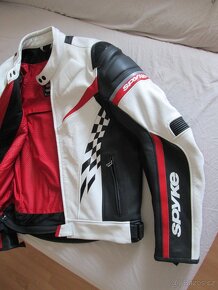 Kožená moto bunda SPYKE - 3
