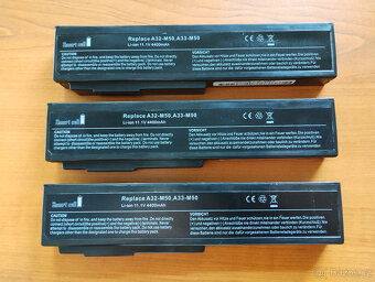 baterie A32-M50 do notebooků Asus N53,M50,N61 (2hod) nové - 3