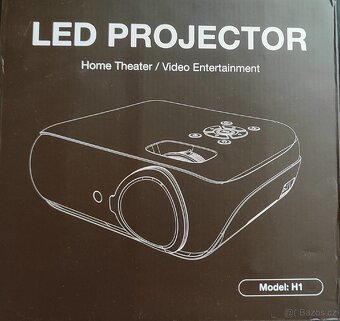 LED projektor H1 HOPVISION FULL HD 4K BLUETOOTH 9500 LM - 3