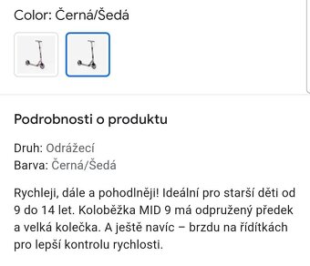 Koloběžka OXELO MID9 - 3