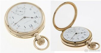 VACHERON CONSTANTIN 14K zlato kolem roku 1918 Starožitné kap - 3