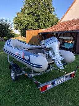 Motorový člun Honwave T38 IE + Honda BF 20 - 3