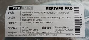 Páska Dektape Pro a Dektape Kontra - 3