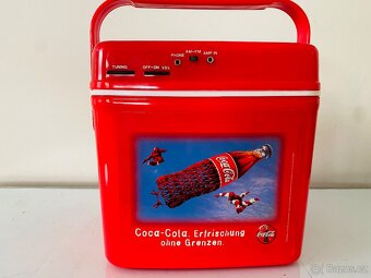 Rádio/ Ice box Coca-Cola, nový, funkční, 90.léta - 3