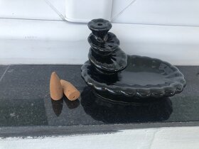 Stojan na vonné kužely - Tekoucí dým - Jezírka - 3