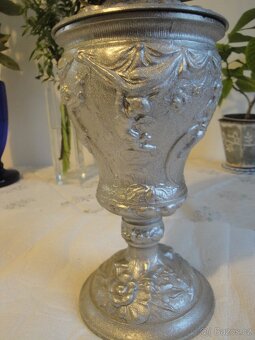 hezká stará petrolejová lampa - 3