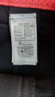 Dětské turistické hřejivé kalhoty 141-148 Quecha - 3