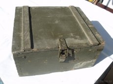 Muniční vojenská bedna vzor 35 . originál ČSR 1. republika - 3