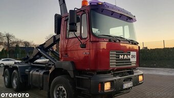 Sklápěč MAN 6x4 33.414 F2000 FE 410 Hákový nosič velká nosno - 3