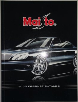 Sběratelské katalogy Maisto - 3