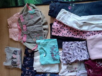 Mix oblečení holčička 98/104 - 3