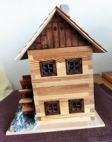 dekorační model "vodní mlýn" - 3