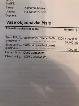 PIR, tepelná izolace - 3