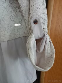 Elegantní dámský kabátek sako v. M - 3