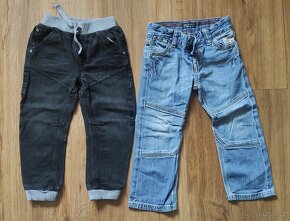 Set - kalhoty / džíny a tričko vel. 98 (Mexx, George, Zara) - 3