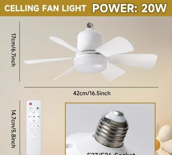 Ventilátor s dálkovým ovládáním - 3