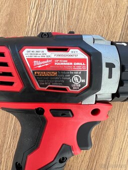 Milwaukee M18 priklepova nová vrtačka na prodej - 3