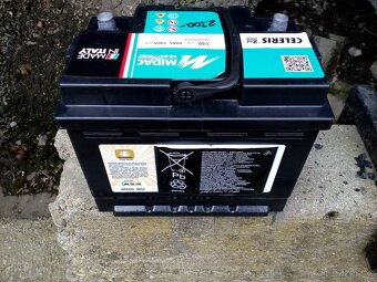autobaterie 60Ah Midac - 3
